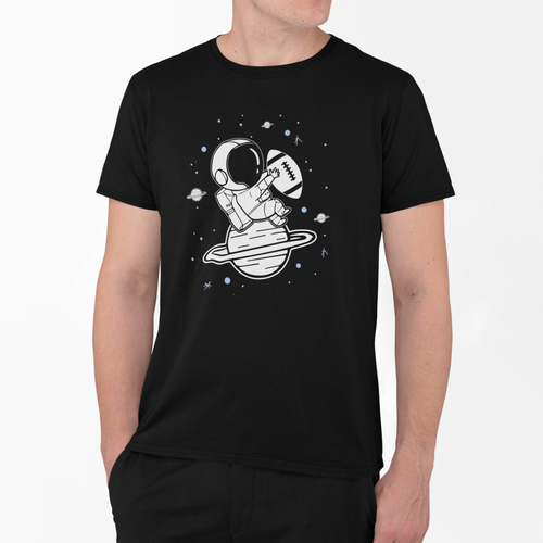 Astronaut Football T-Shirt