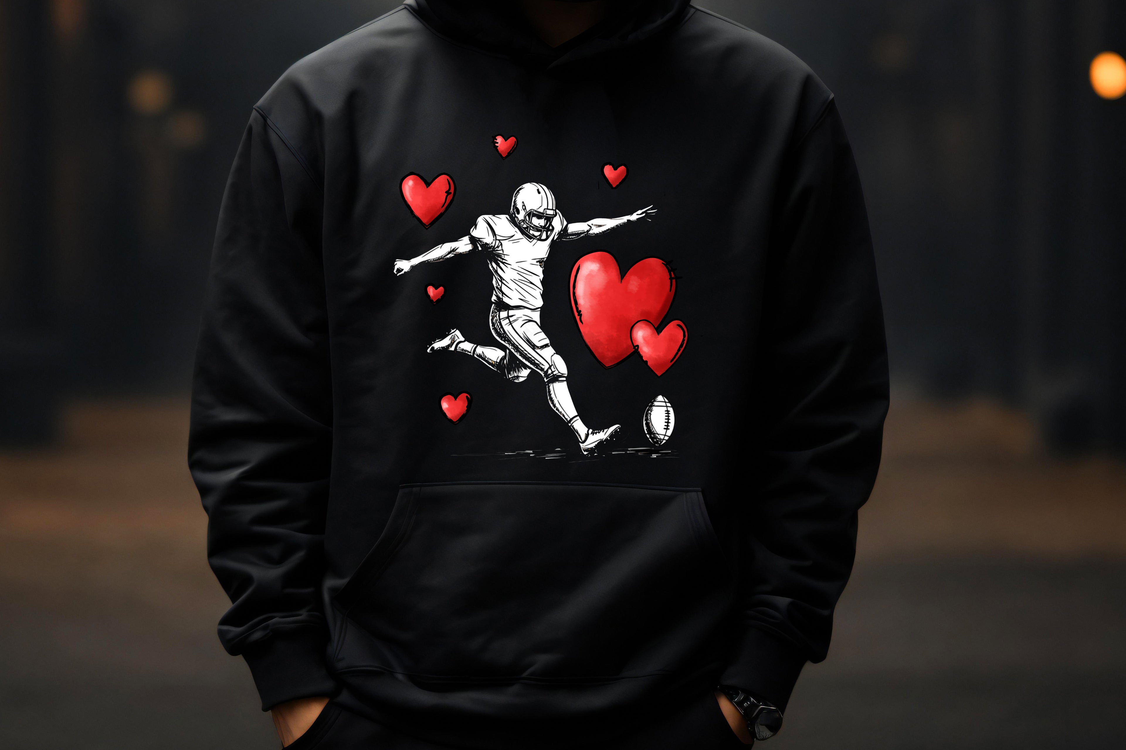 Ein Herz für Kicker Hoodie – “Kicker Love”