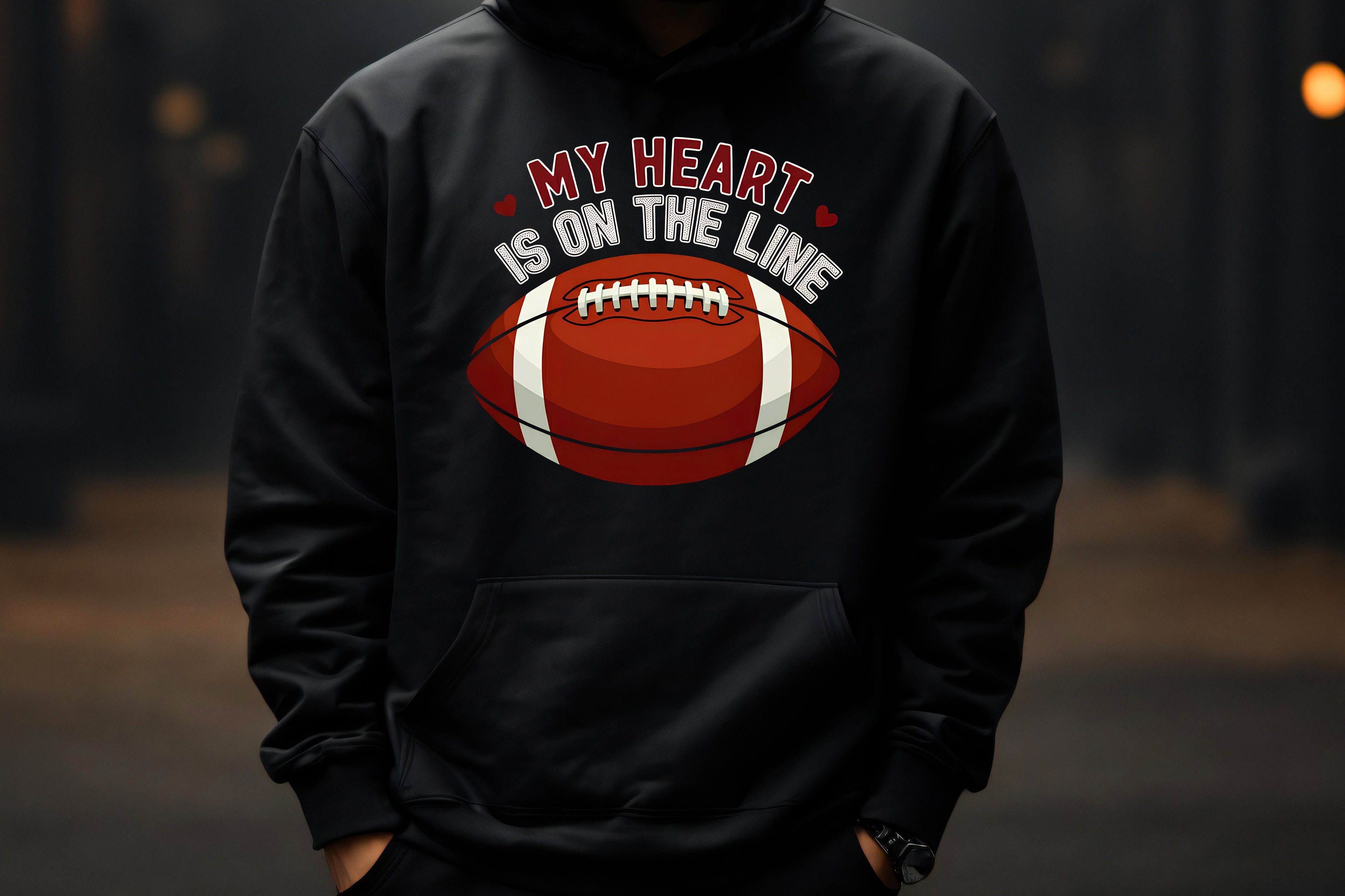 Heart On The Line Hoodie