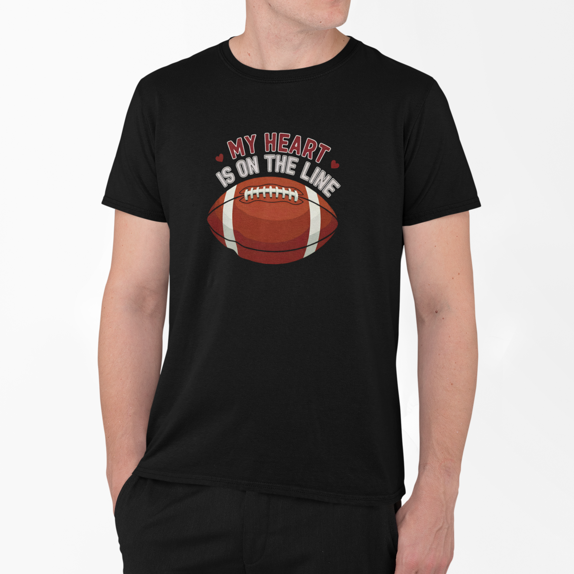 My Heart Is on the Line - T-Shirt