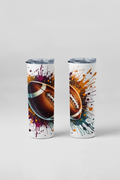 Orange-Purple Game Day Tumbler