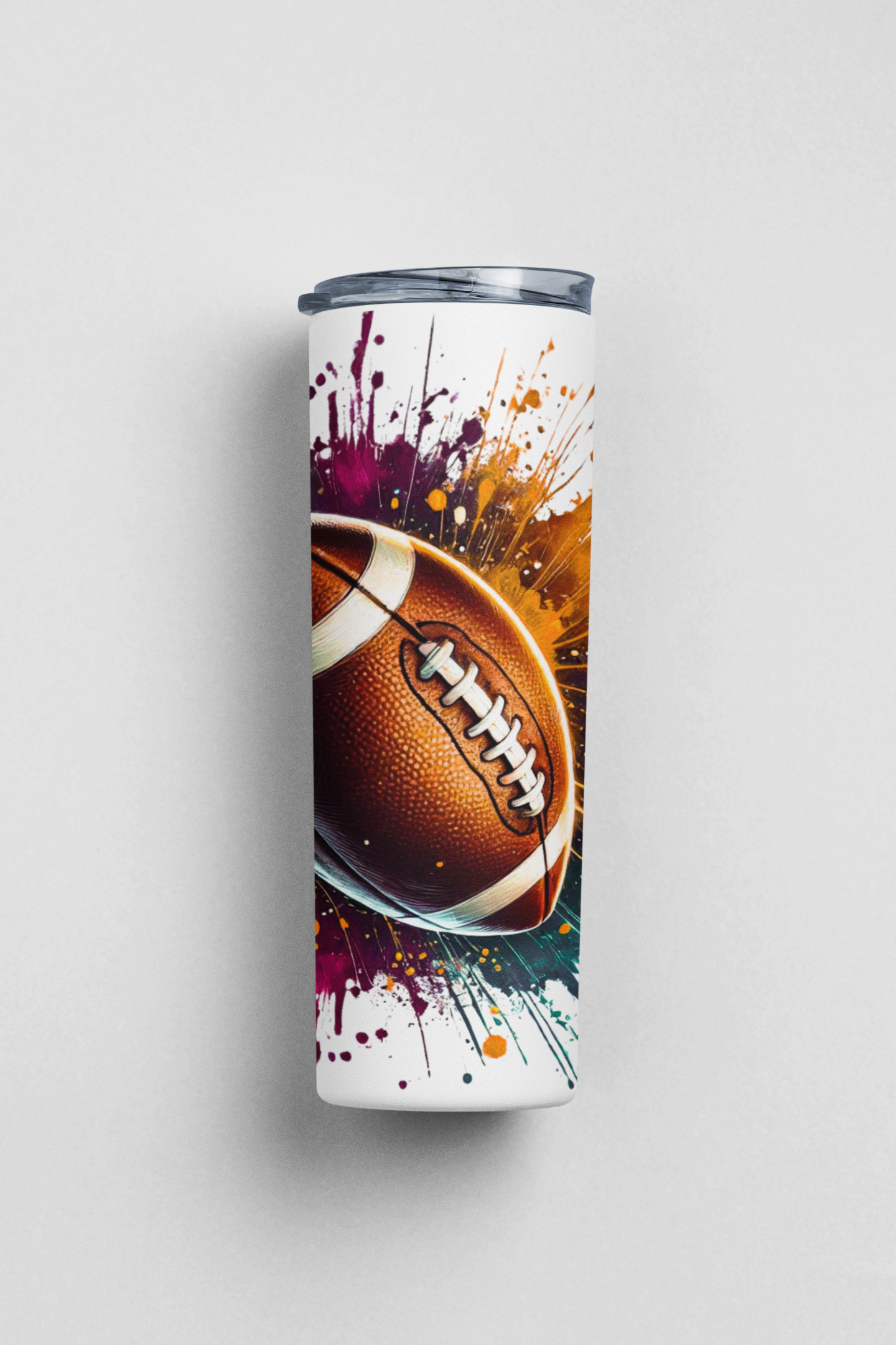 Orange-Purple Game Day Tumbler